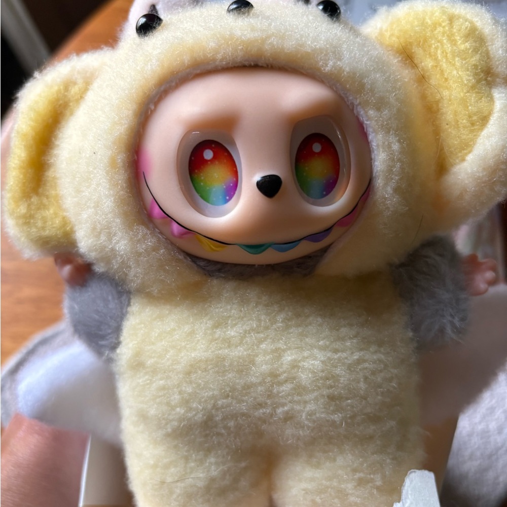 SECRET B.I.E Labubu in flying monkey costume